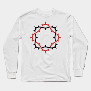 Crown of thorns of the Lord and Savior Jesus Christ. Long Sleeve T-Shirt